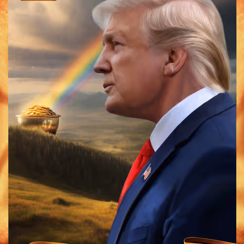 Trump Digital Trading Cards Mugshot Edition