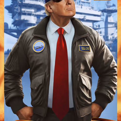 Trump Digital Trading Cards Mugshot Edition