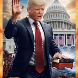 Trump Digital Trading Cards MugShot Edition #8195