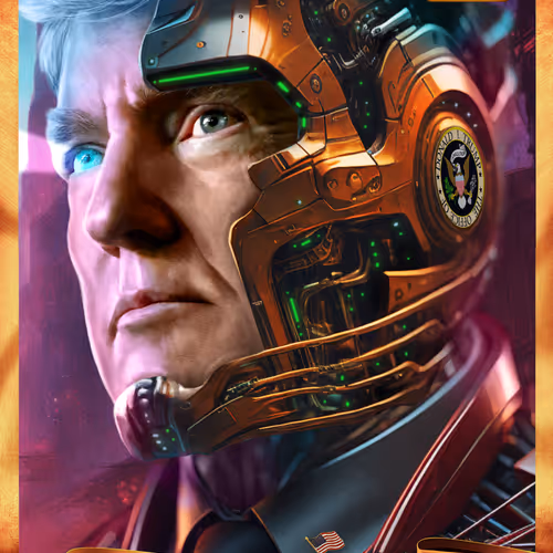 Trump Digital Trading Cards Mugshot Edition