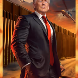 Trump Digital Trading Cards MugShot Edition #15799