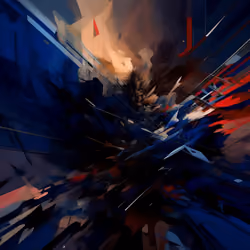 «Dynamics of...despair». July, 2023. Abstract dynamism