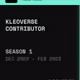 Kleoverse Contributors, Season 1