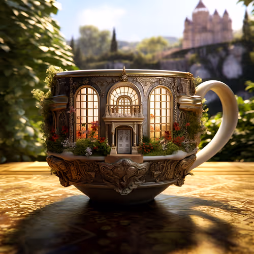 Whimsical World Of Fantasy Teacups