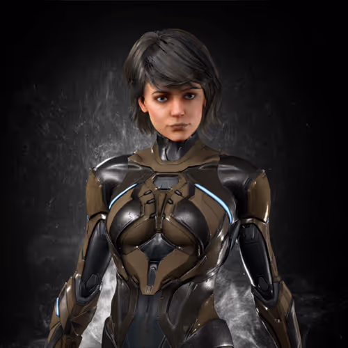 Логотип Unioverse Common Heroes Polygon