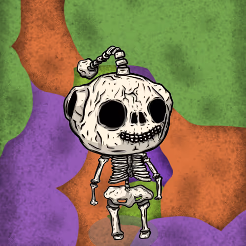 GUMMY SKELETON #8