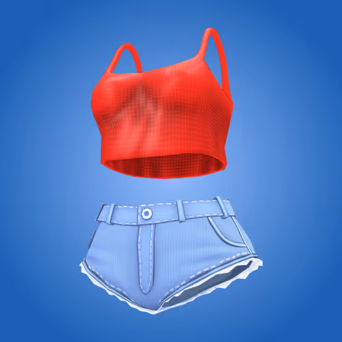 MetaBetties Red Pin-up