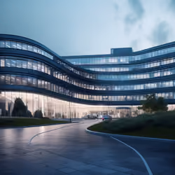 Hospital building