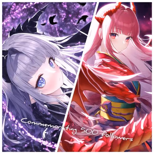 フォロワー500人突破記念NFT