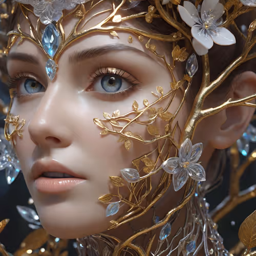 Ethereal Creatures Close Up Faces