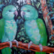 Parrots in the jungle