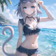 sea day cat girl