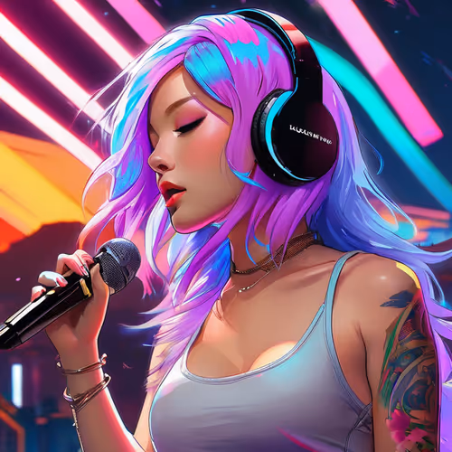 CYBERPUNK POPSTAR: Synthia Blaze