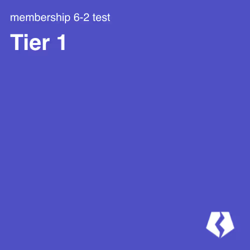 Tier 1