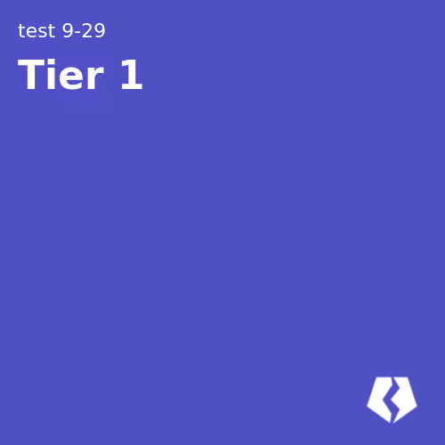 Tier 1