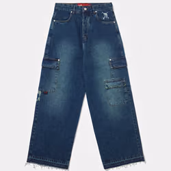 Skull Industrial Denim