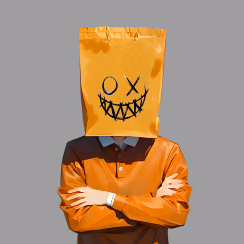 Paperbag Head