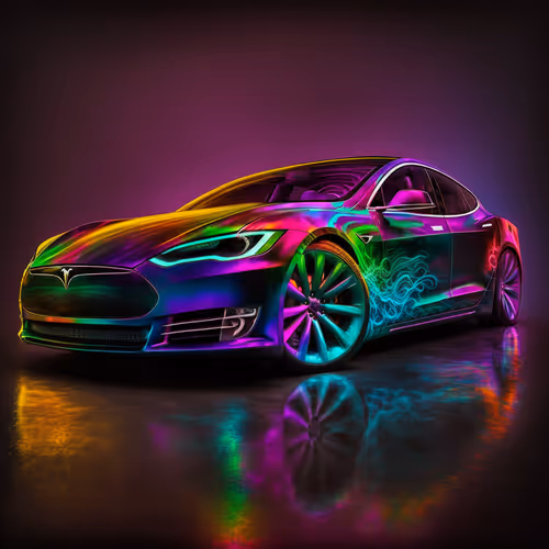 Iridescent Model S