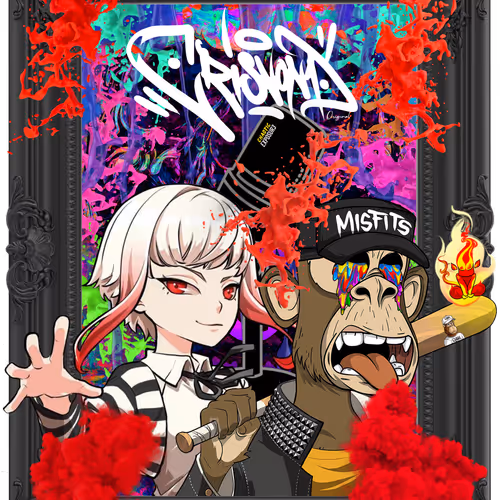 Crisvond x MisFits x Chaotic Exposur3 NFTNY Commemorative Poster
