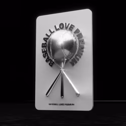 BASEBALL LOVE PREMIUM-SILVER #826