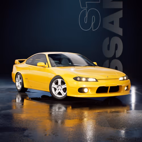 Nissan Silvia S15 Spec R - Lightning Yellow