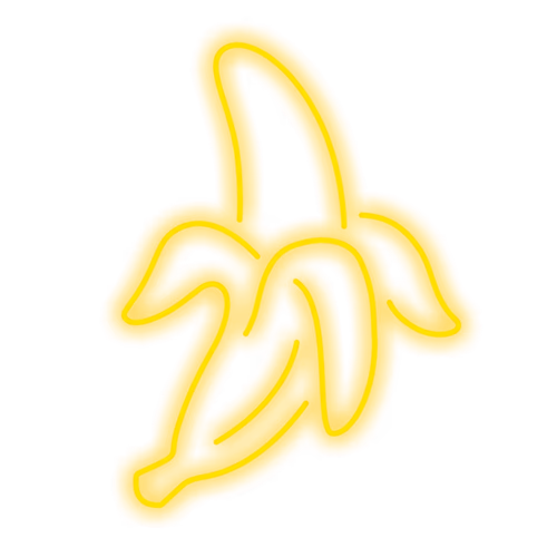 Banana Neon Sign