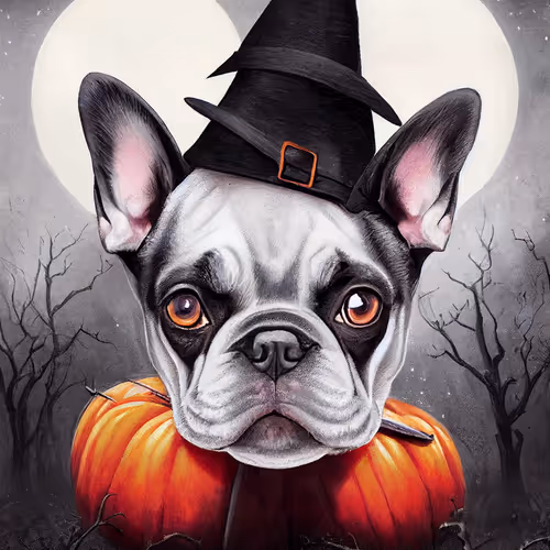 Happy Howloween - French Bulldog 72/77
