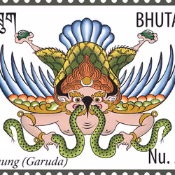 Chhung (Garuda). The Four Mythical Animals. Nu.30