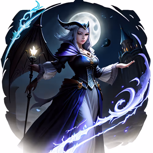 A powerful sorceress