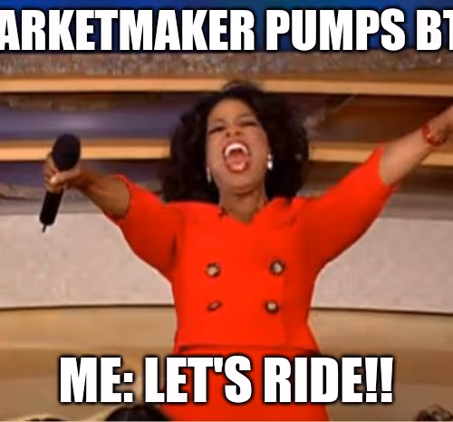 Let's ride on pump