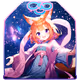 七夕織女星のお守り