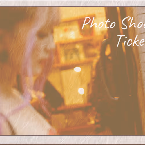 Photo Shooting Ticket