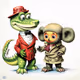 CROCODILE GENA & CHEBURASHKA