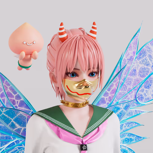 Peachz Momo logo