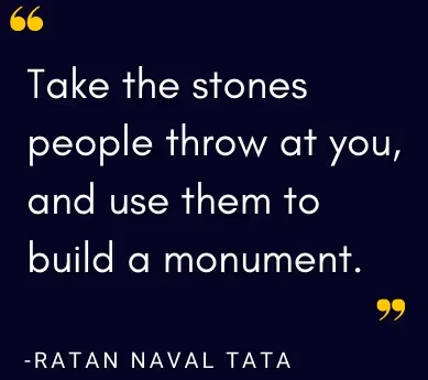 Ratan Tata's Quote