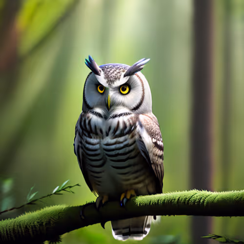 An owl