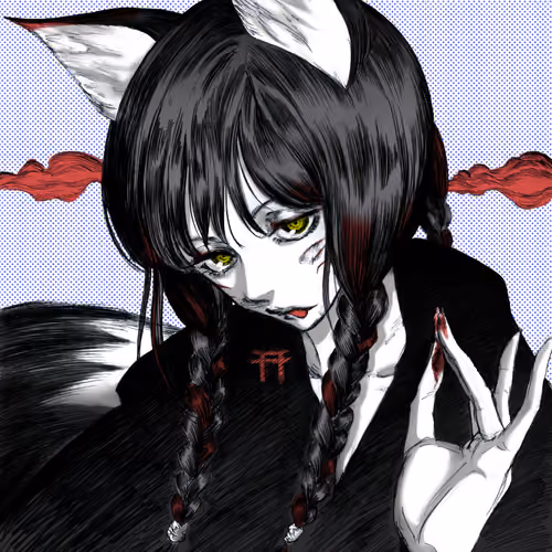 Black Inari PFP
