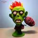 Zombie World In Clay