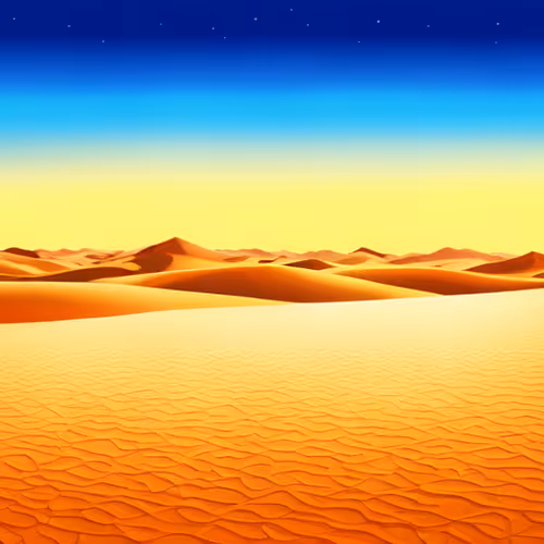 Sandy desert