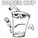 overdose paper cup