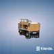 Futuristic food truck