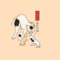 Tokaido Cats #4042
