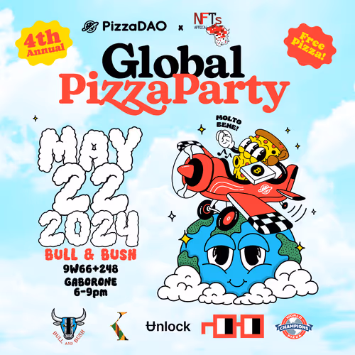 PizzaDAO x NFTsfrica Global Pizza Party