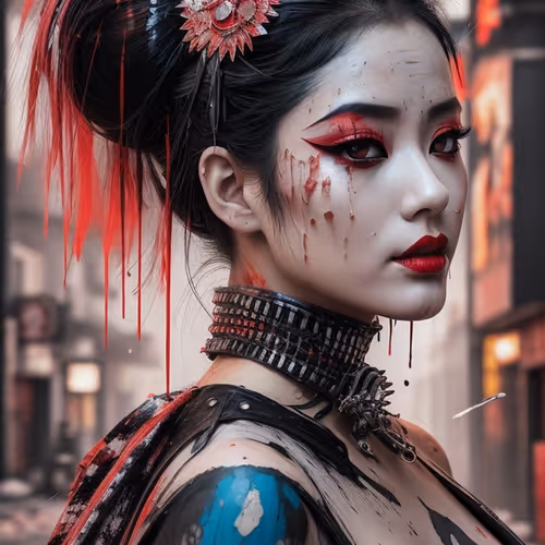 Geisha in the City of Sin