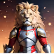 lion plate