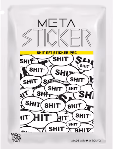 SHIT NFT STICKER PAC V3