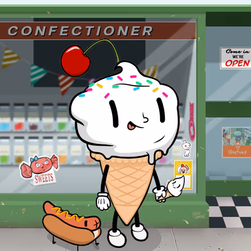 Retro Reimagined Hey Barry X Reddit Collectible Av