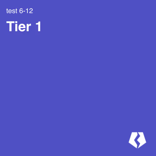 Tier 1