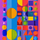Random colored shapes