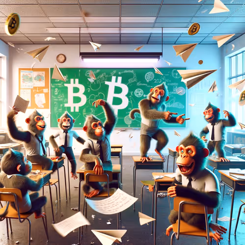 STUDENTS BT MONKEYS